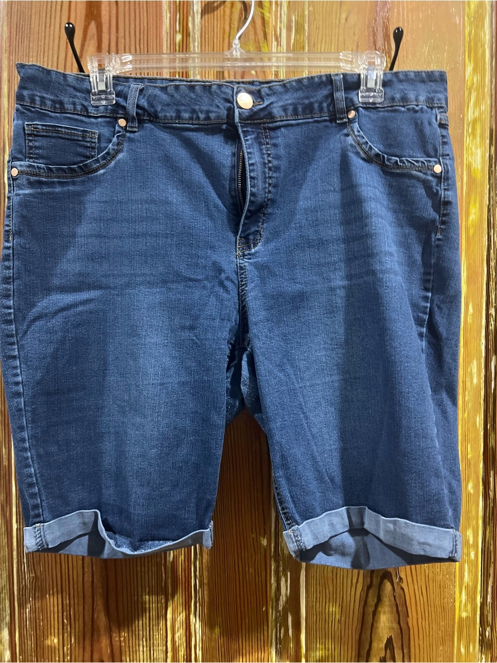 d. jeans Rolled Hem Women's Jean Shorts